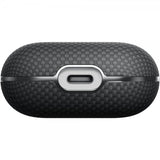 Pitaka AirPods 4 -kuori aramidihiilikuitu musta/harmaa