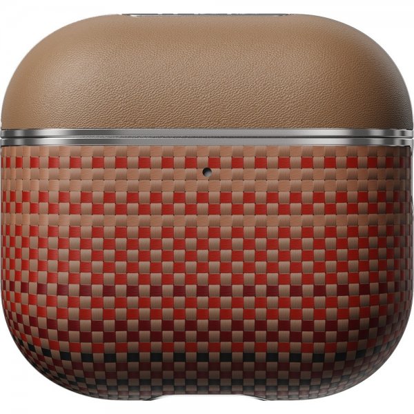 Pitaka AirPods 4 -kuori aramidihiilikuitua, Sunset