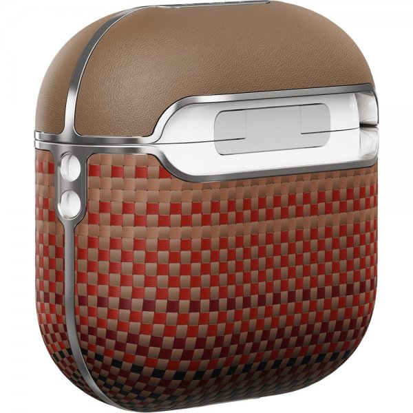 Pitaka AirPods 4 -kuori aramidihiilikuitua, Sunset