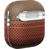 Pitaka AirPods 4 -kuori aramidihiilikuitua, Sunset