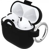 Otterbox AirPods 4 -kuulokekotelo, musta/kirkas
