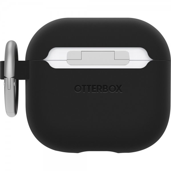 Otterbox AirPods 4 -kuulokekotelo, musta/kirkas
