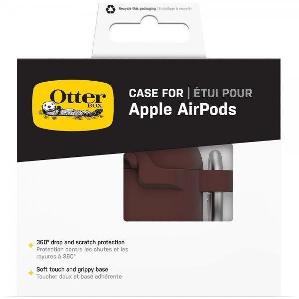 Otterbox AirPods 4 -kuulokekotelo, Brick Red