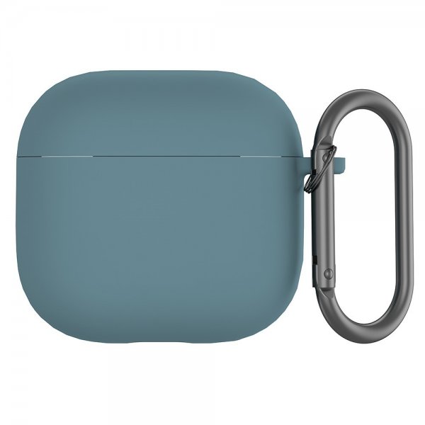 AirPods 4 -silikonikuori karabiinihaalla, vihreä