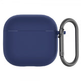 AirPods 4 -silikonikuori karabiinihaalla, tummansininen