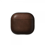 Nomad AirPods 4 Kuori Modern Leather Case Ruskea