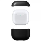 Nomad AirPods 4 -kuori, Modern Leather Case, musta