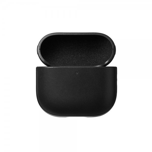 Nomad AirPods 4 -kuori, Modern Leather Case, musta