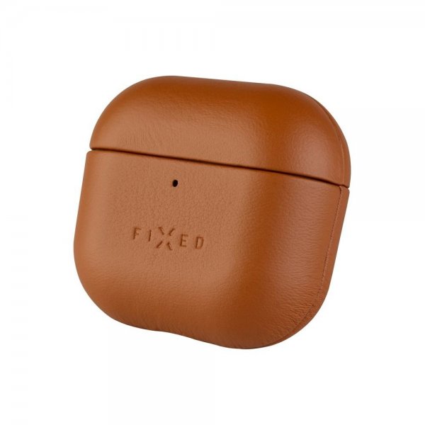 Kiinteät AirPods 4 Kuoret PodsLeather Ruskea