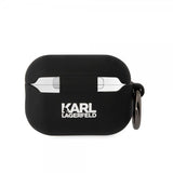 Karl Lagerfeld AirPods Pro 2 Kuori 3D Logo Musta
