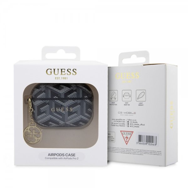 Guess AirPods Pro 2 Suojakuori G Cube Musta