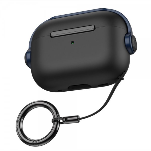 AirPods Pro 2 -kuoret, kuuloketyyliset, musta-siniset