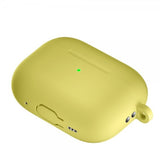 AirPods Pro 2 -silikonikuori karabiinihaalla, keltainen