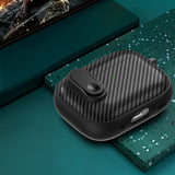 AirPods Pro 2 -kuoret, hiilikuitukuvio, keltainen