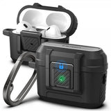 Spigen AirPods Pro 2 -kuori Lock Fit Matte Black