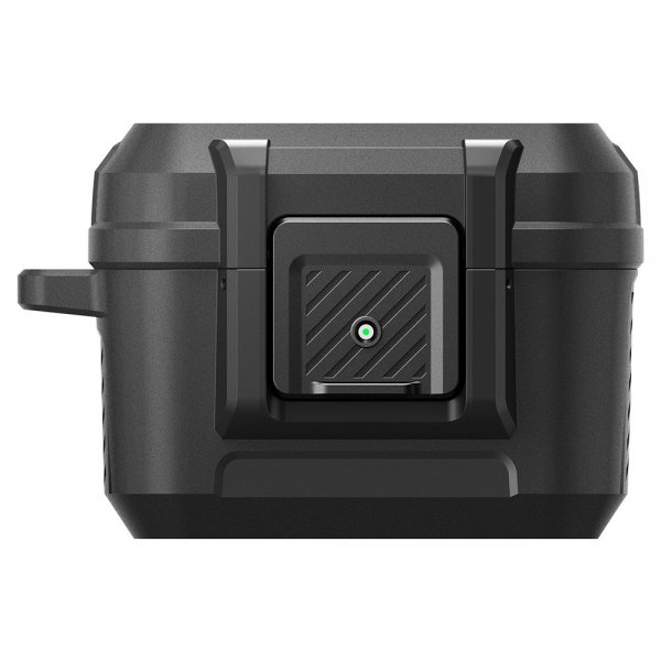 Spigen AirPods Pro 2 -kuori Lock Fit Matte Black