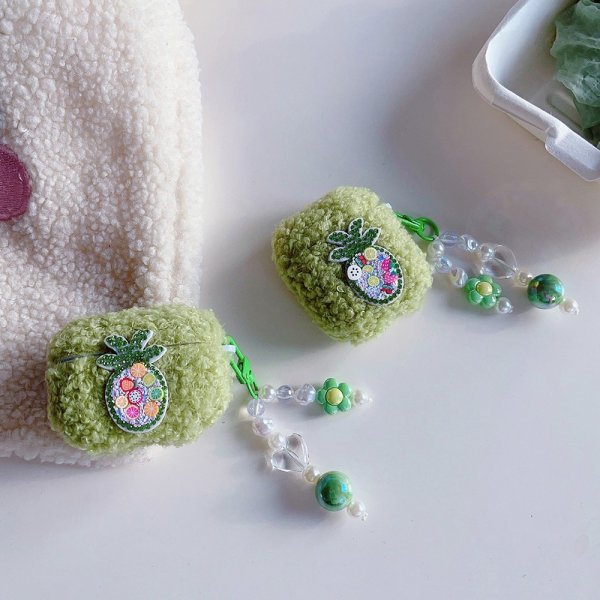 AirPods Pro 2 -kuoret, pehmoinen ananas