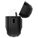 Spigen AirPods Pro 2 -kuoret Rugged Armor Matte Black