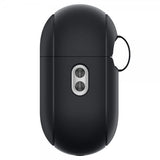 Spigen AirPods Pro 2 -kuoret, Silicone Fit + Strap, musta