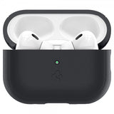 Spigen AirPods Pro 2 -kuoret, Silicone Fit + Strap, musta