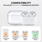 Ahastyle AirPods Pro 2 Kuori Kirkas