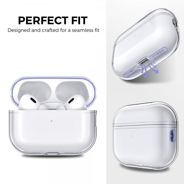 Ahastyle AirPods Pro 2 Kuori Kirkas
