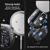 Spigen AirPods Pro 2 -kuori Ultra Hybrid Zero One MagFit, musta