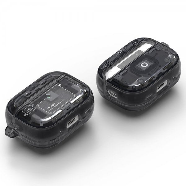 Spigen AirPods Pro 2 -kuori Ultra Hybrid Zero One MagFit, musta