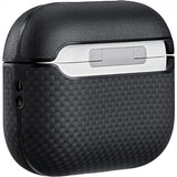 Pitaka AirPods Pro 3 -kuoret aramidi-kuitua (musta/harmaa)