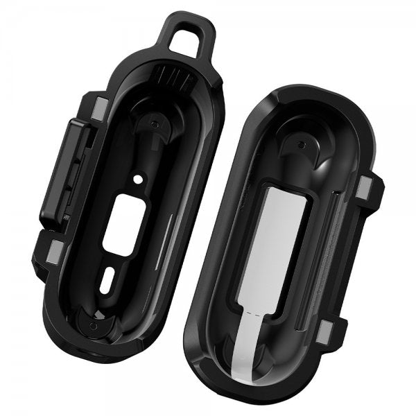 Spigen AirPods Pro 3 -kuoret Lock Fit Mattamusta