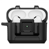 Spigen AirPods Pro 3 -kuoret Lock Fit Mattamusta