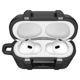 Spigen AirPods Pro 3 -kuoret Lock Fit Mattamusta