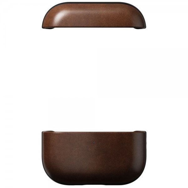 Nomad AirPods Pro 3 -kuoret, Modern Leather Case, Horween Rustic Brown