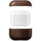 Nomad AirPods Pro 3 -kuoret, Modern Leather Case, Horween Rustic Brown