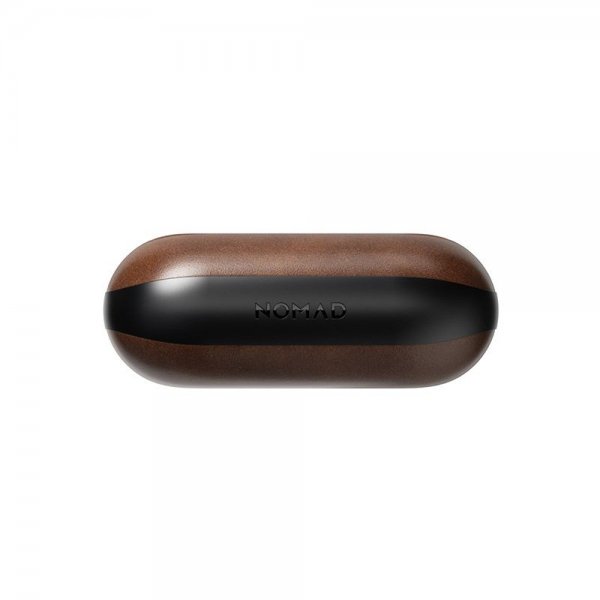Nomad AirPods Pro 3 -kuoret, Modern Leather Case, Horween Rustic Brown