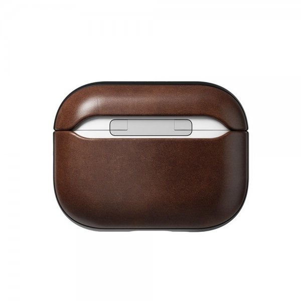 Nomad AirPods Pro 3 -kuoret, Modern Leather Case, Horween Rustic Brown