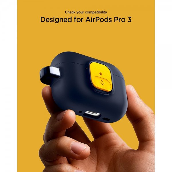 Spigen AirPods Pro 3 -kuoret Nano Pop Blueberry Navy