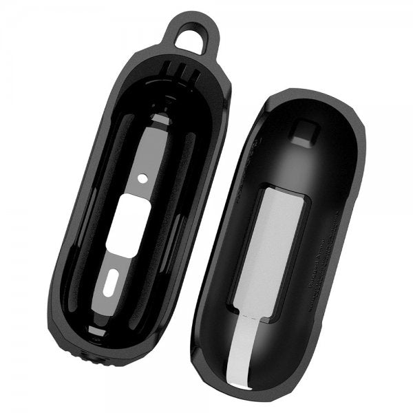 Spigen AirPods Pro 3 Rugged Armor -kuori, mattamusta