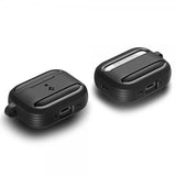Spigen AirPods Pro 3 Rugged Armor -kuori, mattamusta