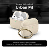 Spigen AirPods Pro 3 Urban Fit Dune Beige -kuoret