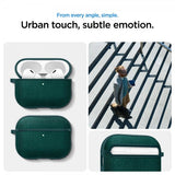 Spigen AirPods Pro 3 Urban Fit -suojakuori, Midnight Green