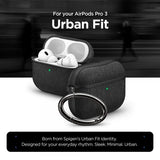 Spigen AirPods Pro 3 Urban Fit -suojakuori, musta