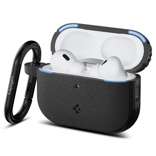 Spigen AirPods Pro 3 Vault -suojakuori, mattamusta