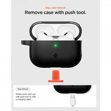 Spigen AirPods Pro 3 Vault -suojakuori, mattamusta
