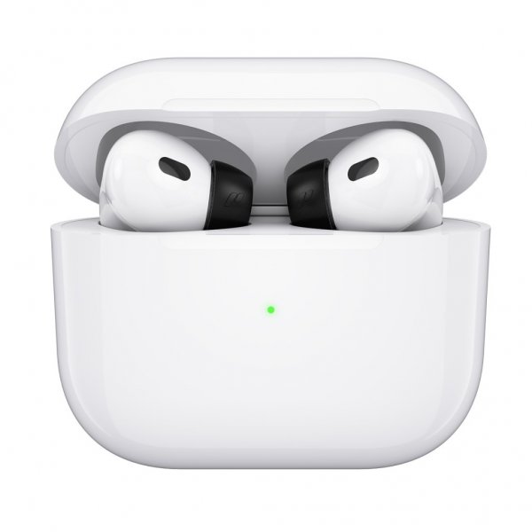 KeyBudz AirPods Pro/AirPods Pro 2 HyperFoam Muistivaahtotulpat, Carbon Black