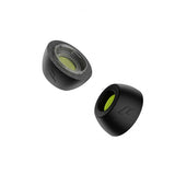 KeyBudz AirPods Pro/AirPods Pro 2 HyperFoam Muistivaahtotulpat, Carbon Black