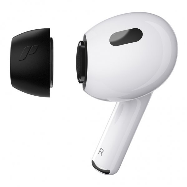 KeyBudz AirPods Pro/AirPods Pro 2 HyperFoam Muistivaahtotulpat, Carbon Black
