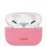 holdit AirPods Pro/AirPods Pro 2 -suojakuori, silikoni, Rouge Pink