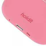 holdit AirPods Pro/AirPods Pro 2 -suojakuori, silikoni, Rouge Pink