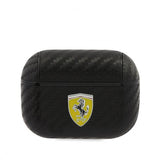 Ferrari AirPods Pro -kuoret, hiilikuitu, musta